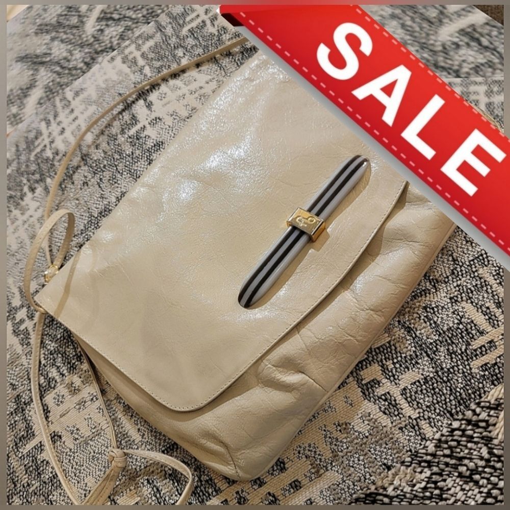 #Vintage #Florence #Italy fanny-bag Crossbody Shoulder Bag Leather? #Calfskin?